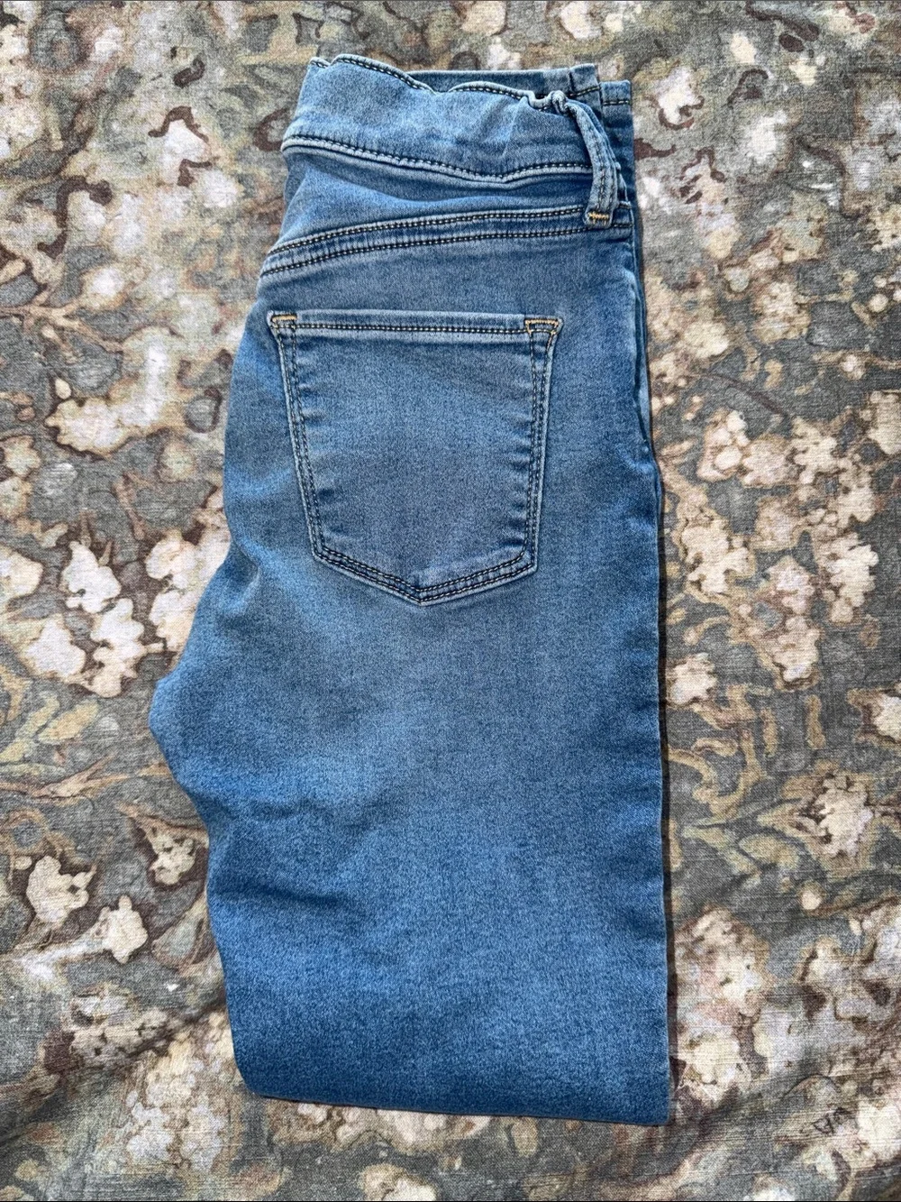 Old Navy 360 Stretch Light Blue Kids Rockstar Jeggings Skinny Jeans